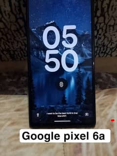 Google pixel 6a for sale in white colour