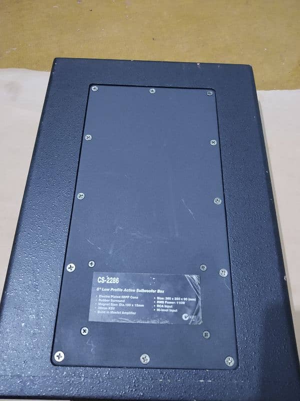 Original imported branded Geniune USA Response Underseat heavy woofer 13