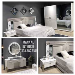 BEDROOM SET,ROUND BEDROOM SET