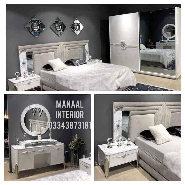 Wardrobe,Almari,Bedroon SET,ROUND BEDROOM SET 1