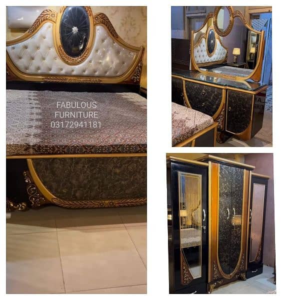 Wardrobe,Almari,Bedroon SET,ROUND BEDROOM SET 9