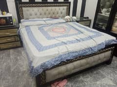 bed set wooden