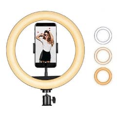 26 cm Ring Light With Phone Holder / Video, Studio, Live Hosting. . . .