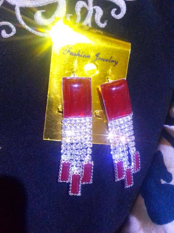 4 set or earrings. 3