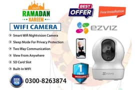 EZVIZ Wi-Fi Pan & Tilt Camera (C6N)