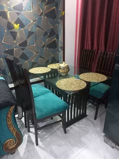 Dinning Table with Four beautiful Chairs for sale