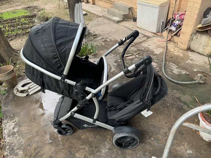 Imported Double pram for sale 4