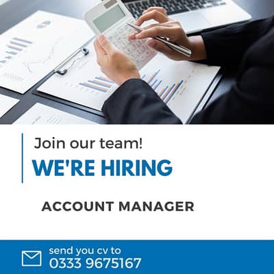 Account Manager | Jobs | Male Staff