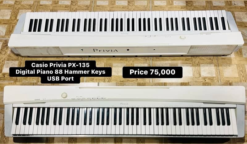 Casio PX 500 L Digital Piano 88 Hammer Weighted Keys keyboard 3
