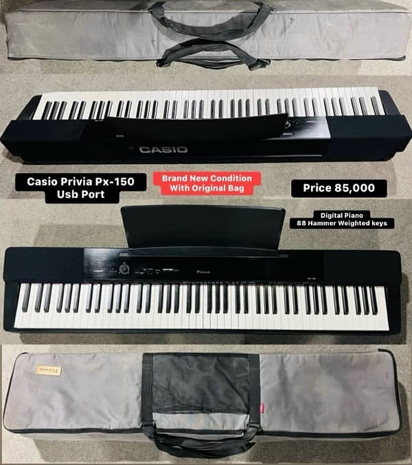 Casio PX 500 L Digital Piano 88 Hammer Weighted Keys keyboard 4