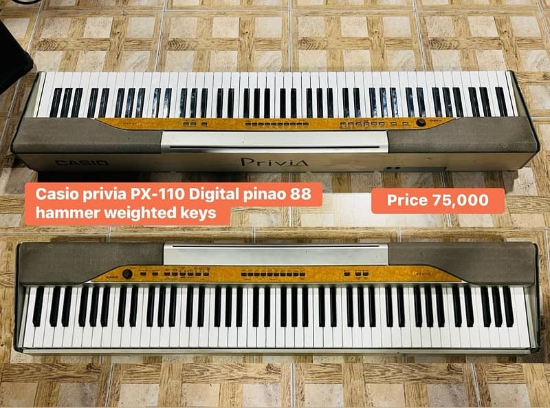 Casio PX 500 L Digital Piano 88 Hammer Weighted Keys keyboard 18