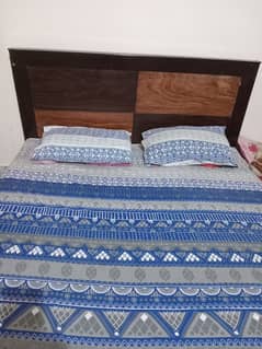 bed with mattress in good condition