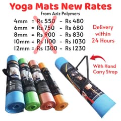 YOGA MATS / YOGA ROLLER / YOGA BANDS / WHOLE SALE PRICE