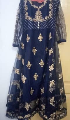 blue mexi 3 piece with shalwar duppata