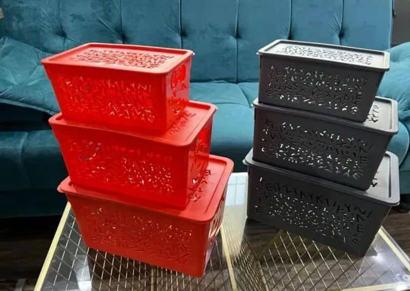 3 PCs beautiful smily face basket 0