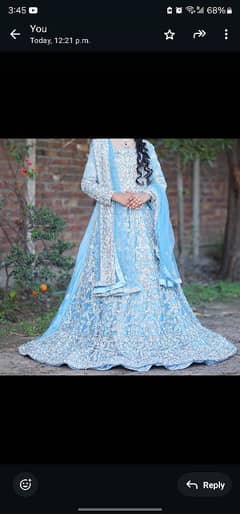 beautiful bridal maxi for walima event