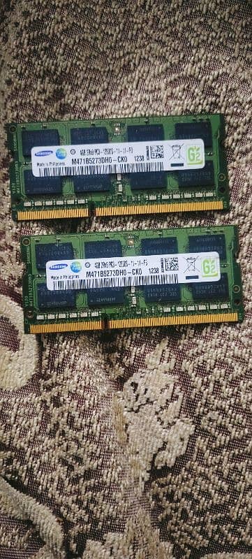 ram 4gb 4pcs total price 2500 6