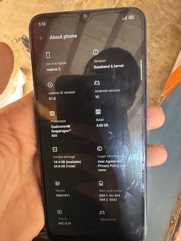 Realme 5 , Memory 4/64 0
