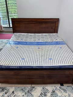 Double Bed with Mattress