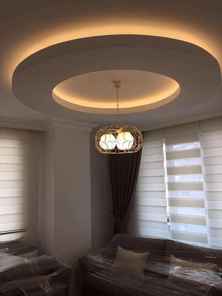 Pop ceiling - false ceiling - gypsum ceiling -2 by 2 ceiling- ceiling 7