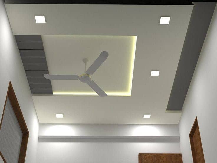 Pop ceiling - false ceiling - gypsum ceiling -2 by 2 ceiling- ceiling 8