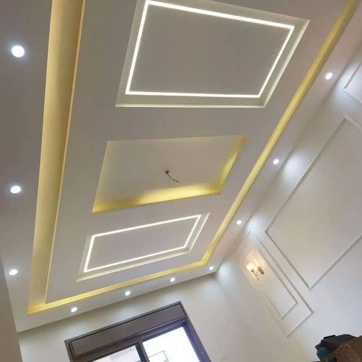 Pop ceiling - false ceiling - gypsum ceiling -2 by 2 ceiling- ceiling 14