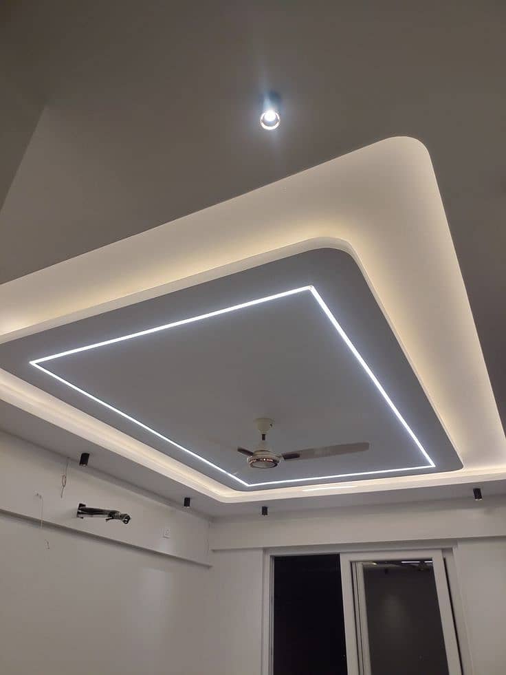 Pop ceiling - false ceiling - gypsum ceiling -2 by 2 ceiling- ceiling 16