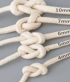 Cord Piping white & dyed (Dori 2mm to 10mm)