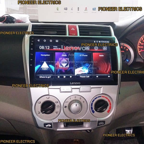HONDA CIVIC CITY 2009 2013 2015 2017 2021 CAR ANDROID PANEL LCD LED 0