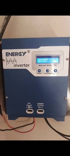 1.5kv inverter run on 1 to 3 pannels 580w