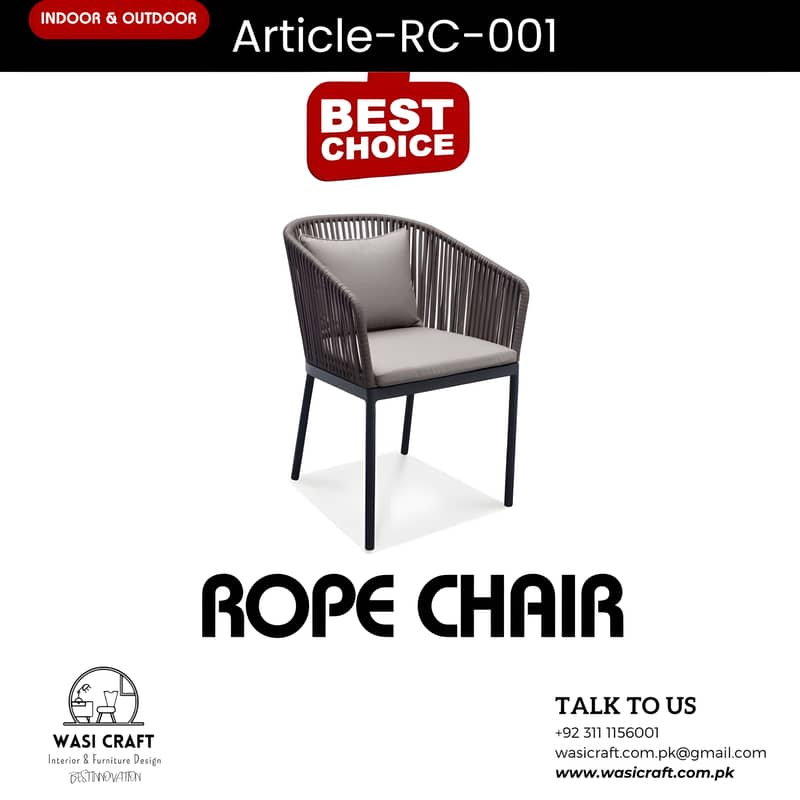 Range of Rope Chairs 0