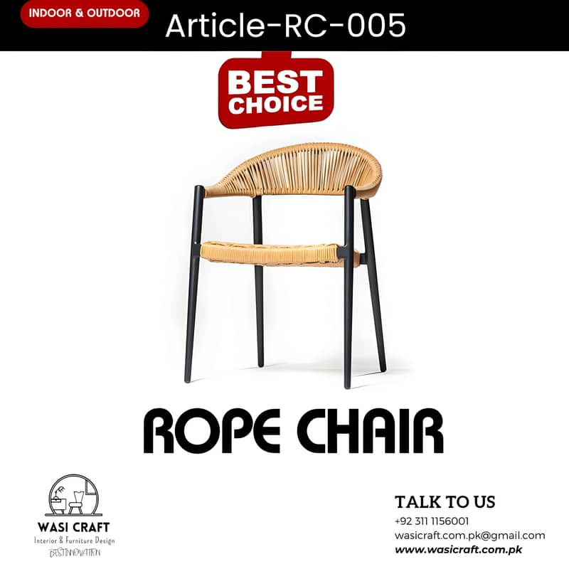 Range of Rope Chairs 4