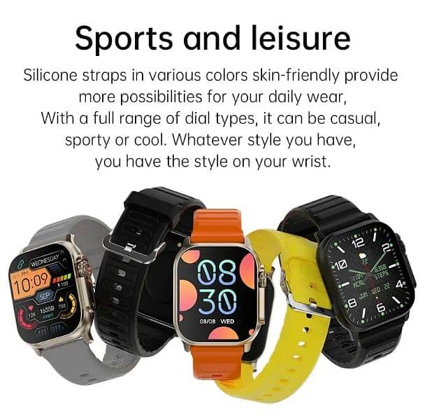 7 in 1 Smartwatch Ultra-Bluetooth Calling, Health & Fitness Tracking 6
