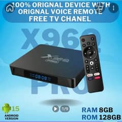 ANDROID BOX X96QPRO 8/128 VERSION 15.1