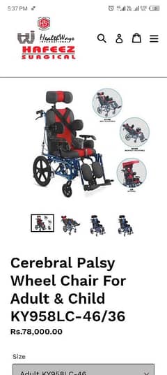 cerebral palsy wheelchair