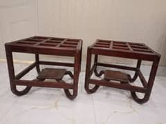 3 Wooden Table Set