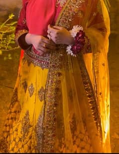 Bridal Dress | Wedding Wear | Mehndi Lehanga | Bridal Outfit