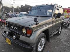 Toyota Land Cruiser Jeep exchange possible