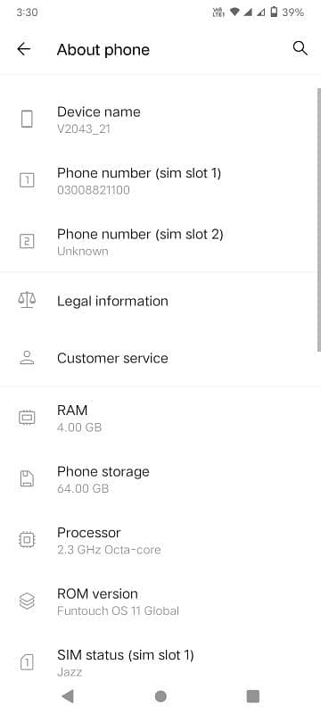 vivo y20.10 by 10 condition 2