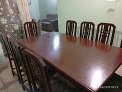 8 chair dining table