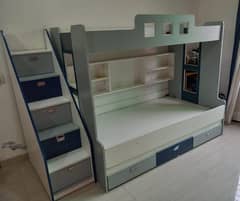 Twin Bunk Bed for sale conatct on 0317-2424050