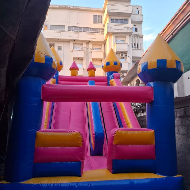 jumping castle/ token ride / slide / trampoline/ kiddi ride / jhuly 1