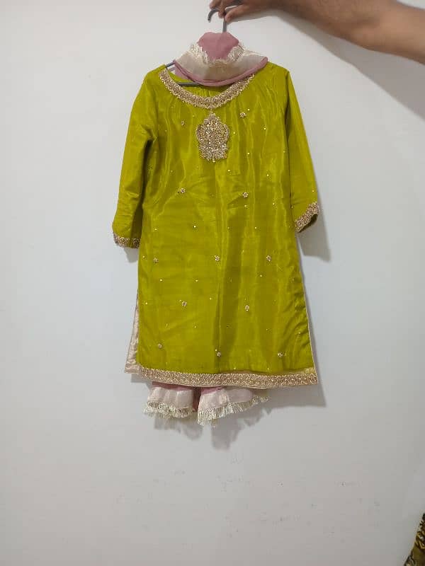 Gharara with kameez 1