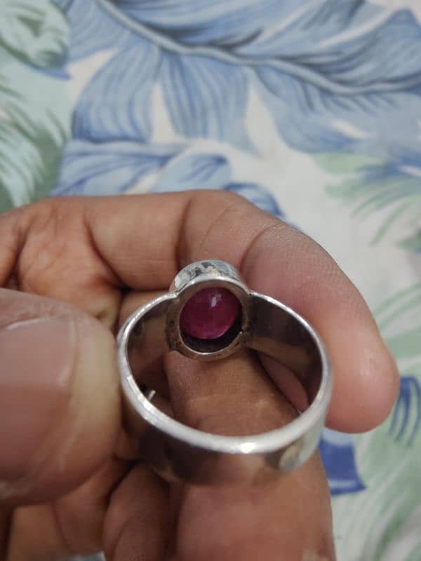 Natural Ruby (یاقوت) Ring 3