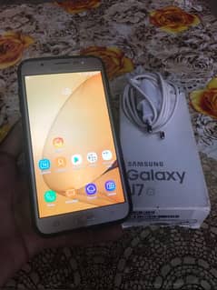 samsung j7 original complete box dual sim