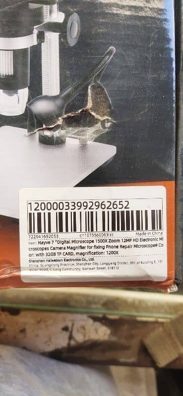 Digital professional microscope camera with lcd 7