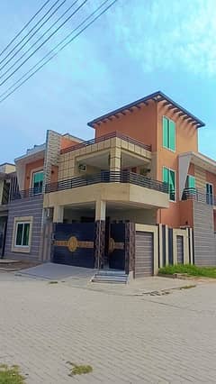 8.25 marla corner house in city villas  phase 2 sialkot