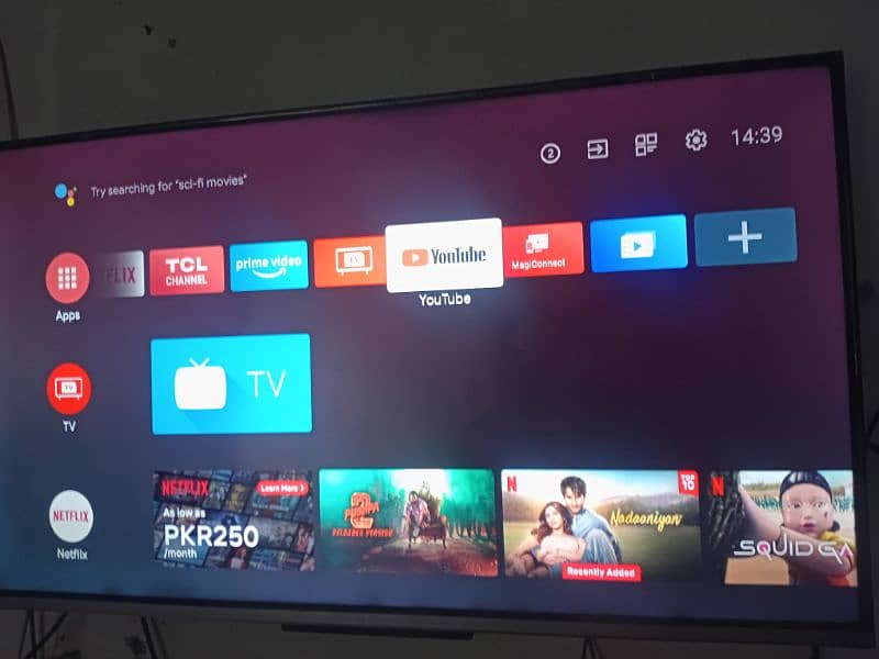 TCL 43 INCH 4K HDR LED TV 1