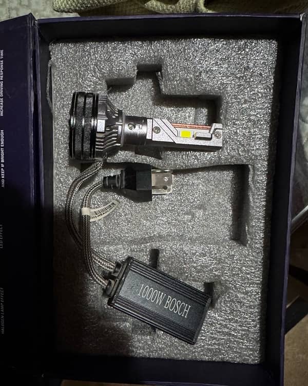 Auto Led headlamp ultra white 1