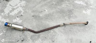 HSK Exhaust with pipe for Mehran or Cultus